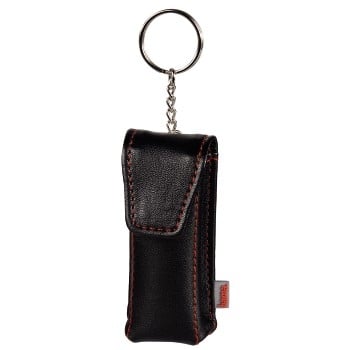 Hama USB Stick Case "Fashion", black USB-minnesförvaring Konstläder Svart, Röd