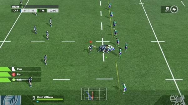 BANDAI NAMCO Entertainment Rugby 15, Xbox 360 Standard Italiensk