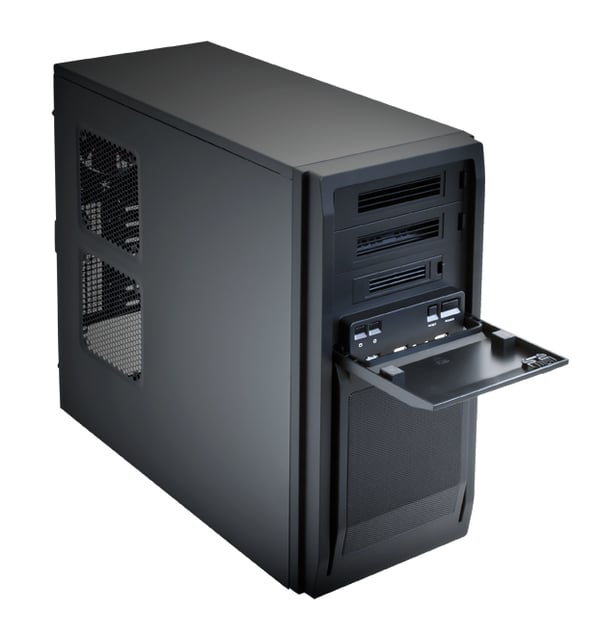 Chieftec LF-02B-OP datorväskor Midi Tower Svart