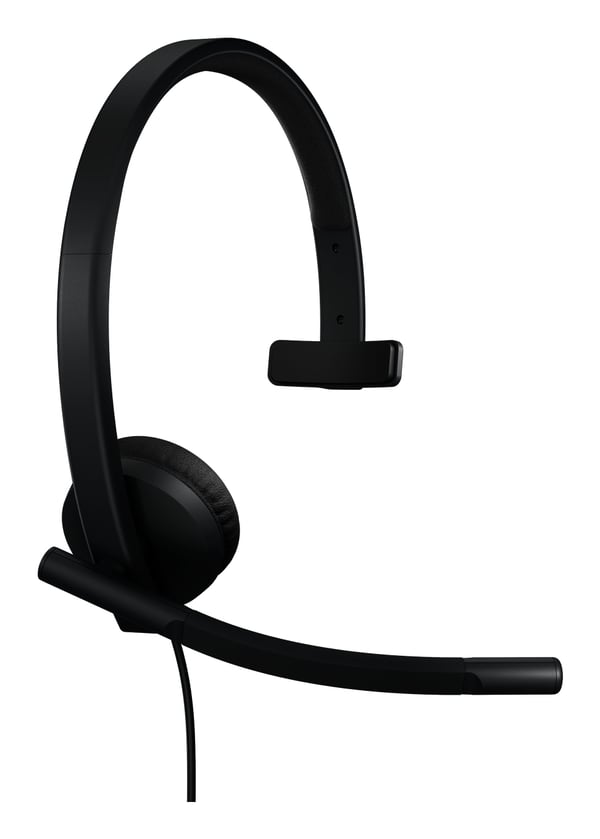 Logitech H570e Kuulokkeet Langallinen Pääpanta Toimisto/puhelukeskus USB Type-C Musta