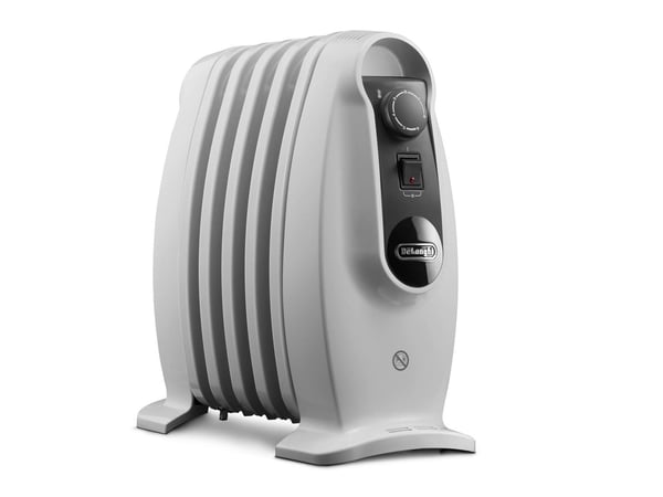 De’Longhi TRNS0505M varmeapparat Indendørs Hvid 500 W Olie elektrisk områdevarmer