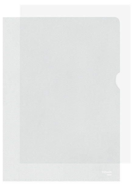 Esselte Quality muovitasku A4, 30 % kierrätettyä muovia, 115mic/10kpl