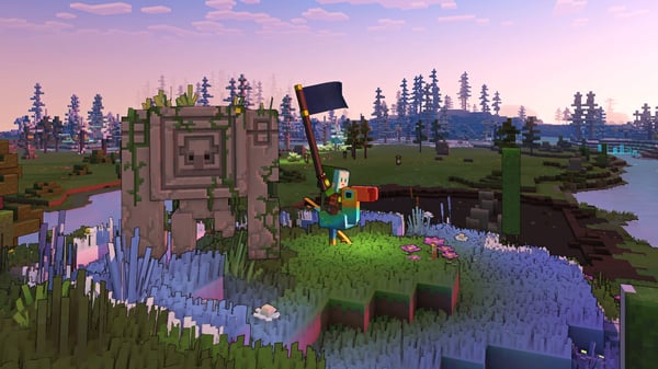 Nintendo Minecraft Legends - Deluxe Edition Förenklad kinesiska, Tyska, Nederländska, Engelska, Spanska, Franska, Italienska, Japanska, Koreanska, Portugisiska, Ryska Nintendo Switch