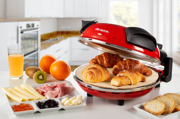 Ariete 0909/10 pitsan valmistaja & uuni 1 pitsa(a) 1200 W Punainen