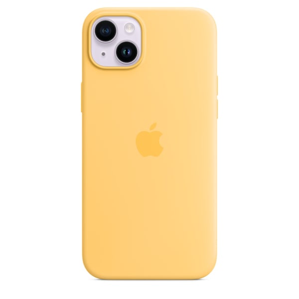 Apple MPTD3ZM/A mobiltelefonfodral 17 cm (6.7") Mobilskal Gul
