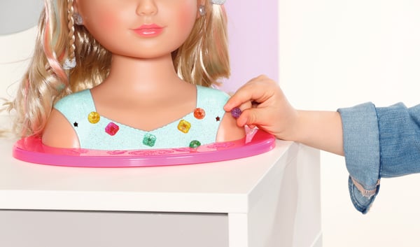 BABY born Sister Styling Head Princess Doll make-up & hair styling set