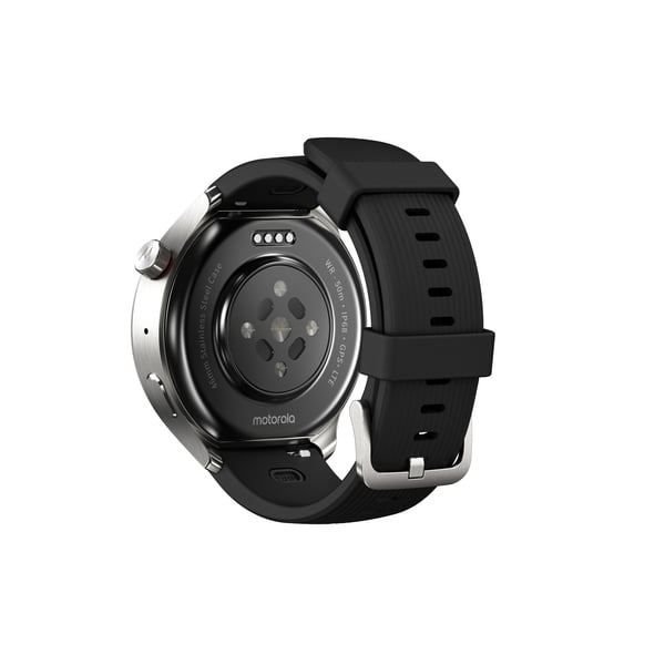 Motorola moto watch ultra 3,81 cm (1.5") P-OLED 46 mm Digital 466 x 466 pixlar Pekskärm 4G Rostfritt stål Wi-Fi GPS