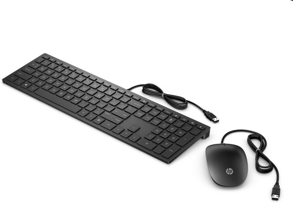 HP Pavilion 400, langallinen näppäimistö ja hiiri