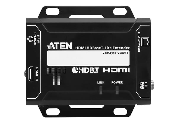 ATEN VE801T AV forlænger AV sender Sort