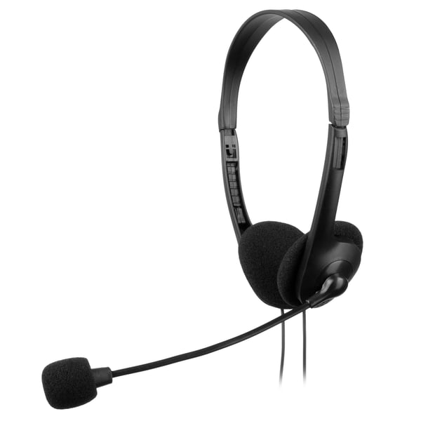 Tacens Anima AH118 hovedtelefoner/headset Ledningsført Opkald/musik Sort