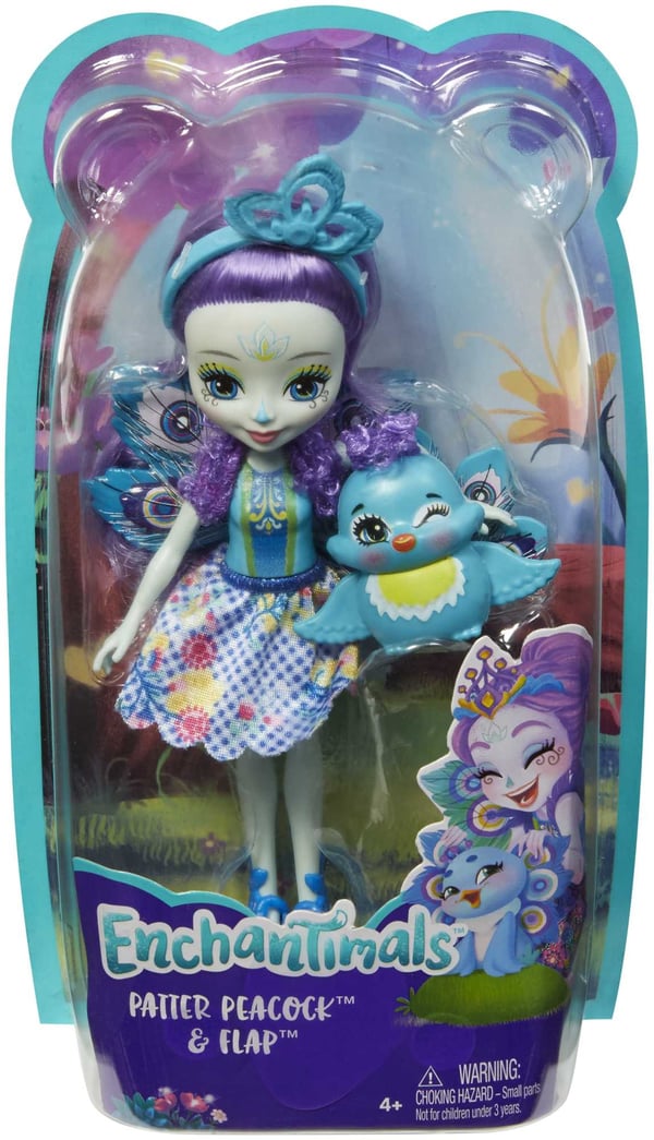 Enchantimals PATTER PEACOCK DOLL