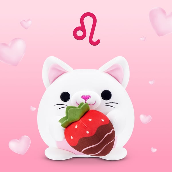 Snackles Valentinsdag Edition 20 cm Bamse (Kitten with Strawberry Chocolate)