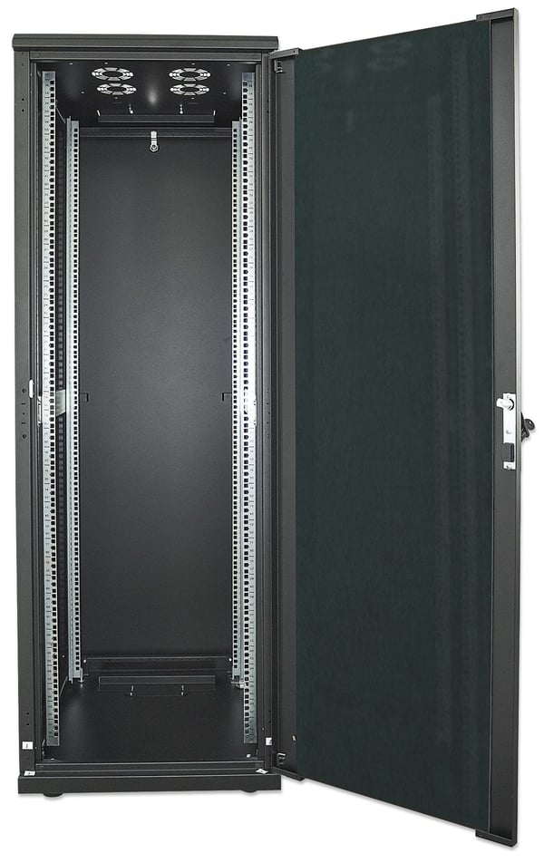 Intellinet 713603 rack 22U Fristående rack Svart