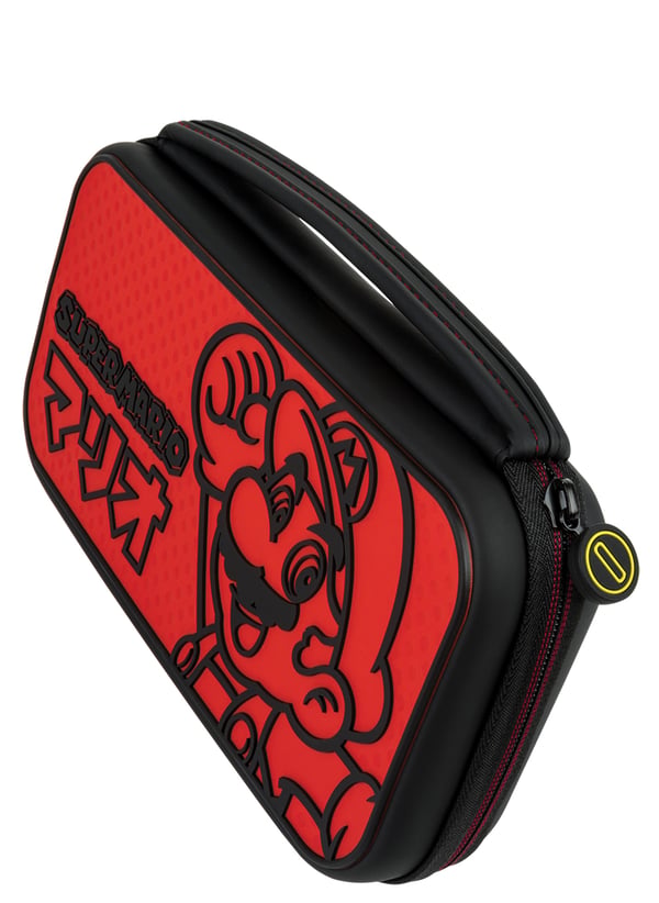 PDP 500-051-EU transportabel spillekonsol etui Nintendo Sort, Rød