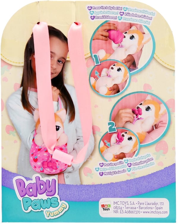 IMC Toys Baby Paws Yummy Shiba