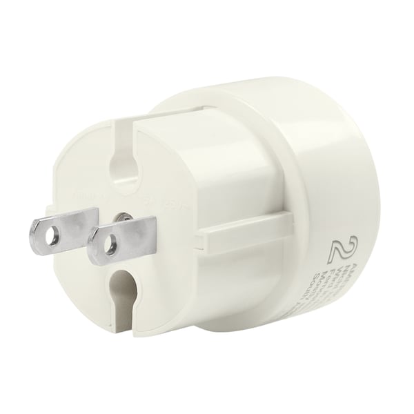 LogiLink PA0186 pistorasia-adapteri Valkoinen