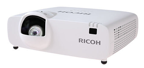 Ricoh PJ WUL5A40ST Short throw-projektor 4500 ANSI-lumen 3LCD WUXGA (1920x1200) Vit