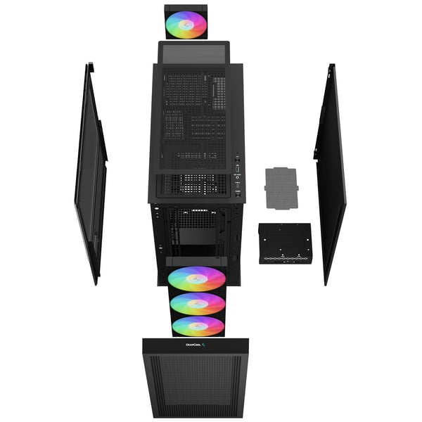 DeepCool CH560 DIGITAL Midi Tower Svart