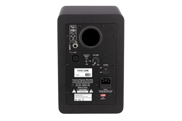 Vivolink VLSP70 högtalare 2-vägs Svart Kabel 50 W