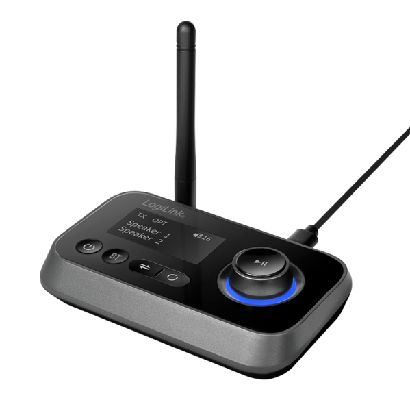 LogiLink BT0062 AV-signaalin jatkaja AV-lähetin ja -vastaanotin Musta