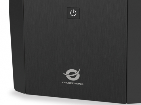 Conceptronic ZEUS04E UPS-virtalähde Linjainteraktiivinen 2,2 kVA 1320 W 6 AC-pistorasia(a)