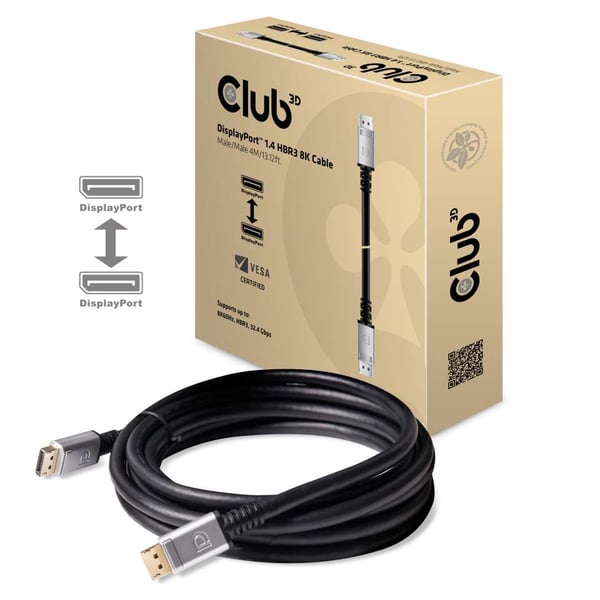 Club 3D DisplayPort -kaapeli - DisplayPort (M)