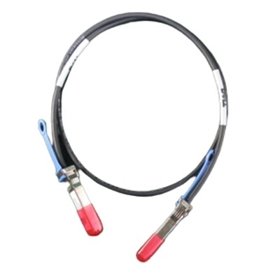 DELL 470-AAVH InfiniBand og fiberoptisk kabel 1 m SFP+ Sort