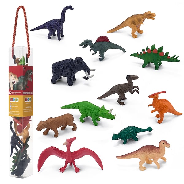 Mojo Fun Dinosaur figure set 12pc
