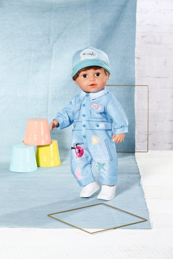 BABY born Deluxe Jeans Overall Dukketøjsæt