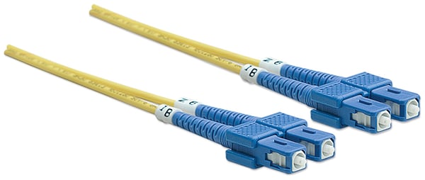 Intellinet 470612 InfiniBand- ja kuituoptiikkakaapeli 2 m SC Keltainen