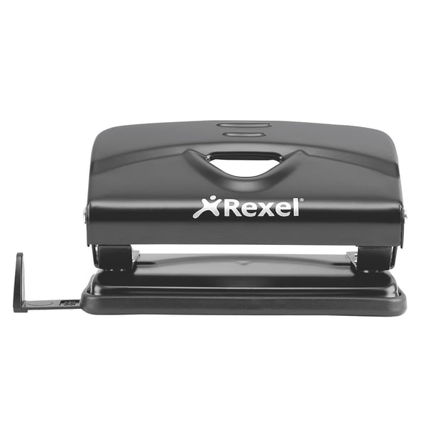 Rexel V212 håltagare 10 ark Svart