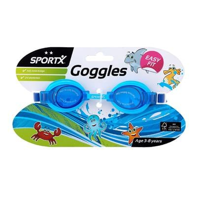 SportX 2011461 svømmebrille Junior Unisex One size