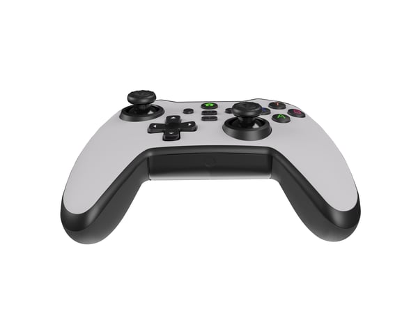 GENESIS Mangan 400 White Vit Bluetooth Spelplatta Analog / Digital Android, MAC, Nintendo Switch, PC, iOS