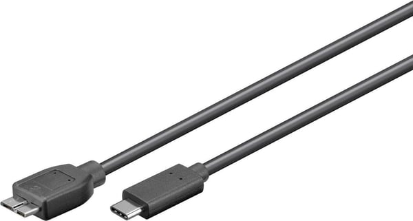 Microconnect USB3.1CAMIB3.06 USB-kaapeli USB 3.2 Gen 2 (3.1 Gen 2) 0,6 m USB C Micro-USB B Musta Microconnect USB3.1CAMIB3.06 USB-kaapeli USB 3.2 Gen 2 (3.1 Gen 2) 0,6 m USB C Micro-USB B Musta