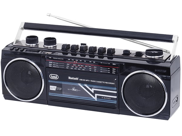 Trevi RR 501 BT Personal Analog Svart