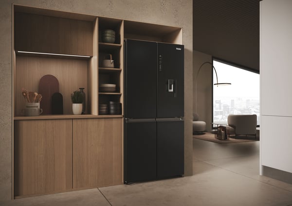Haier HCR3818EWPT Vapaasti seisova 463 L Antrasiitti
