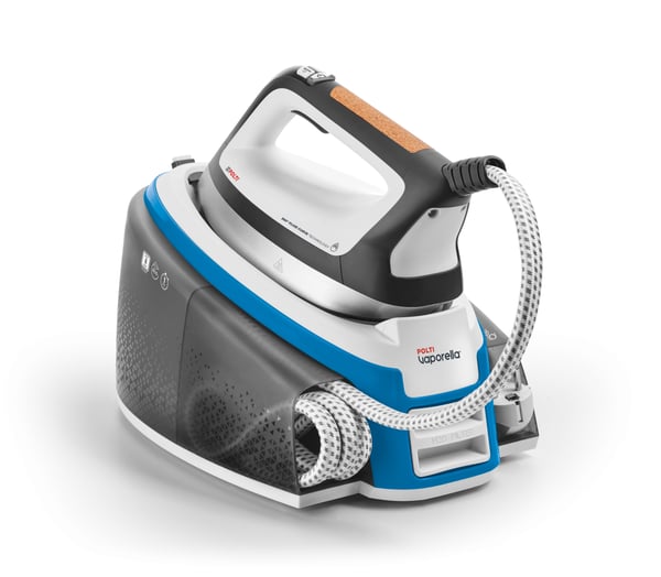 Polti Vaporella Instant VI50.40 2400 W 2 L Alumiininen pohjalevy Musta, Sininen, Valkoinen