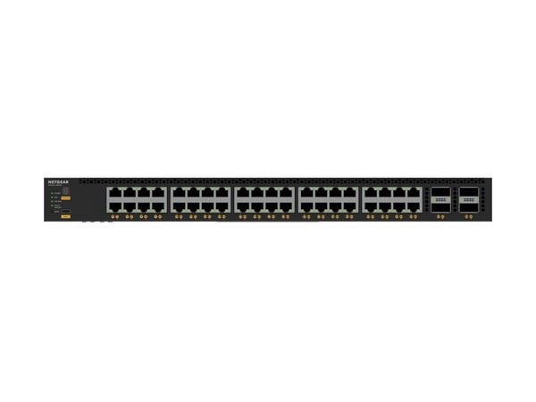NETGEAR XSM4344C hanterad L3 10G Ethernet (100/1000/10000) Strömförsörjning via Ethernet (PoE) stöd 1U Svart