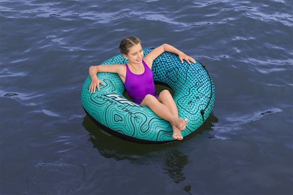 Bestway 36401 pool og strand flyder Sort, Blå Mønster Badering