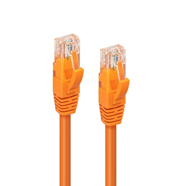Microconnect MC-UTP6A15O netværkskabel Orange 15 m Cat6a U/UTP (UTP) Rund
