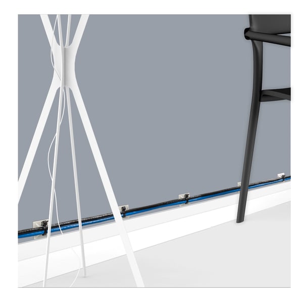 StarTech.com CBMCTM3 kabelbinderbeslag Hvid Nylon 100 stk