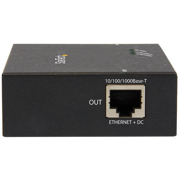 StarTech.com Gigabit PoE+-förlängare med 1 port - 802.3at och 802.3af - 100 m