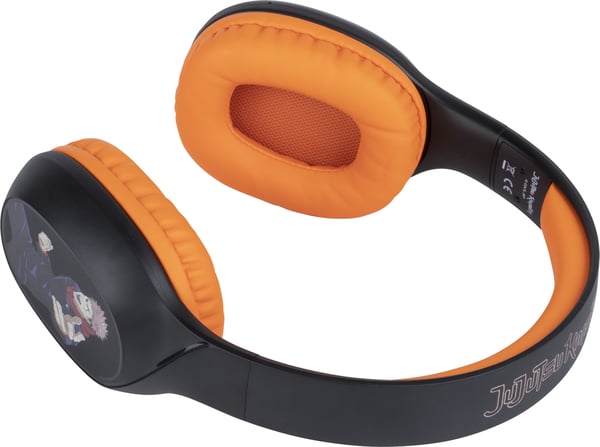 Konix KX JUJUTSU BT HEADPHONES Kuulokkeet Langallinen & langaton Pääpanta Pelaaminen Bluetooth Musta, Oranssi
