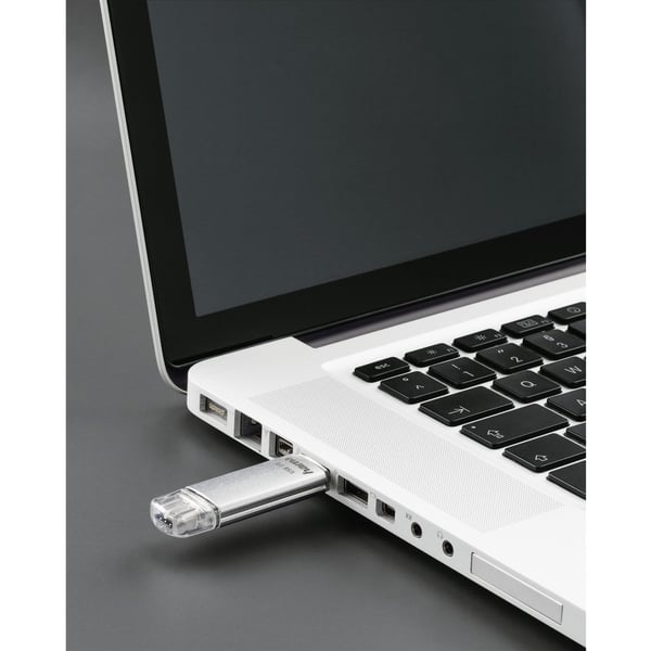 USB-stick \"C-Laeta\", USB-C USB 3.2 (Gen1), 128GB, 40 MB/s, Sølv (00181073)