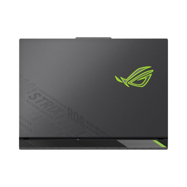 ASUS ROG Strix G16 G614FR-S5252W AMD Ryzen™ 9 9955HX Laptop 40,6 cm (16") WQXGA 16 GB DDR5-SDRAM 1 TB SSD NVIDIA GeForce RTX 5070 Ti Wi-Fi 6E (802.11ax) Windows 11 Home Grøn, Grå QWERTY Hollandsk