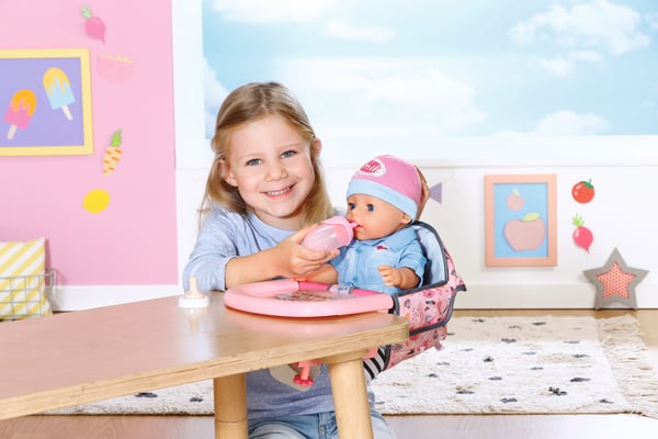BABY born Table Feeding Chair Matstol till docka