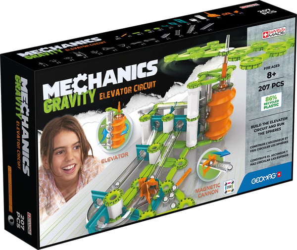 Geomag Mechanics Gravity RE Elev Circuit Neodymmagnetleksak