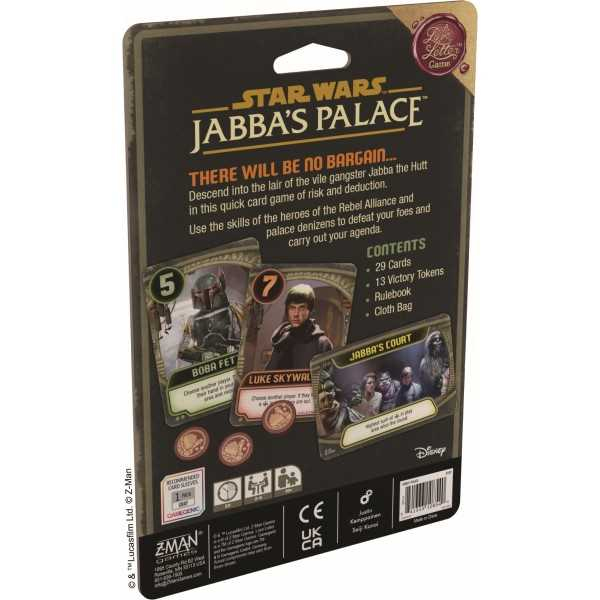 Asmodee Love Letter Star Wars Jabba's Palace: A Game Star Wars Jabba's Palace: A Love Letter Game Kortspil