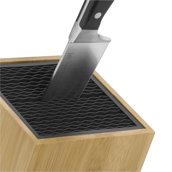 WMF 1893854500 køkken skærebræt Firkant Bamboo, Rustfrit stål Træ