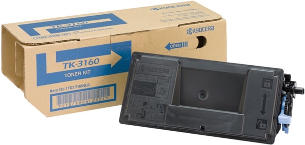 KYOCERA TK-3160 värikasetti 1 kpl Alkuperäinen Musta